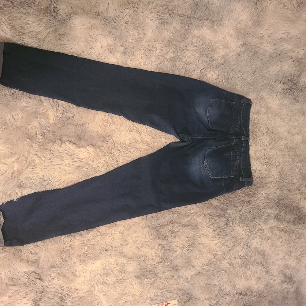 Wax Jeans  Distressed Blue Jeans - Picture 11 of 14